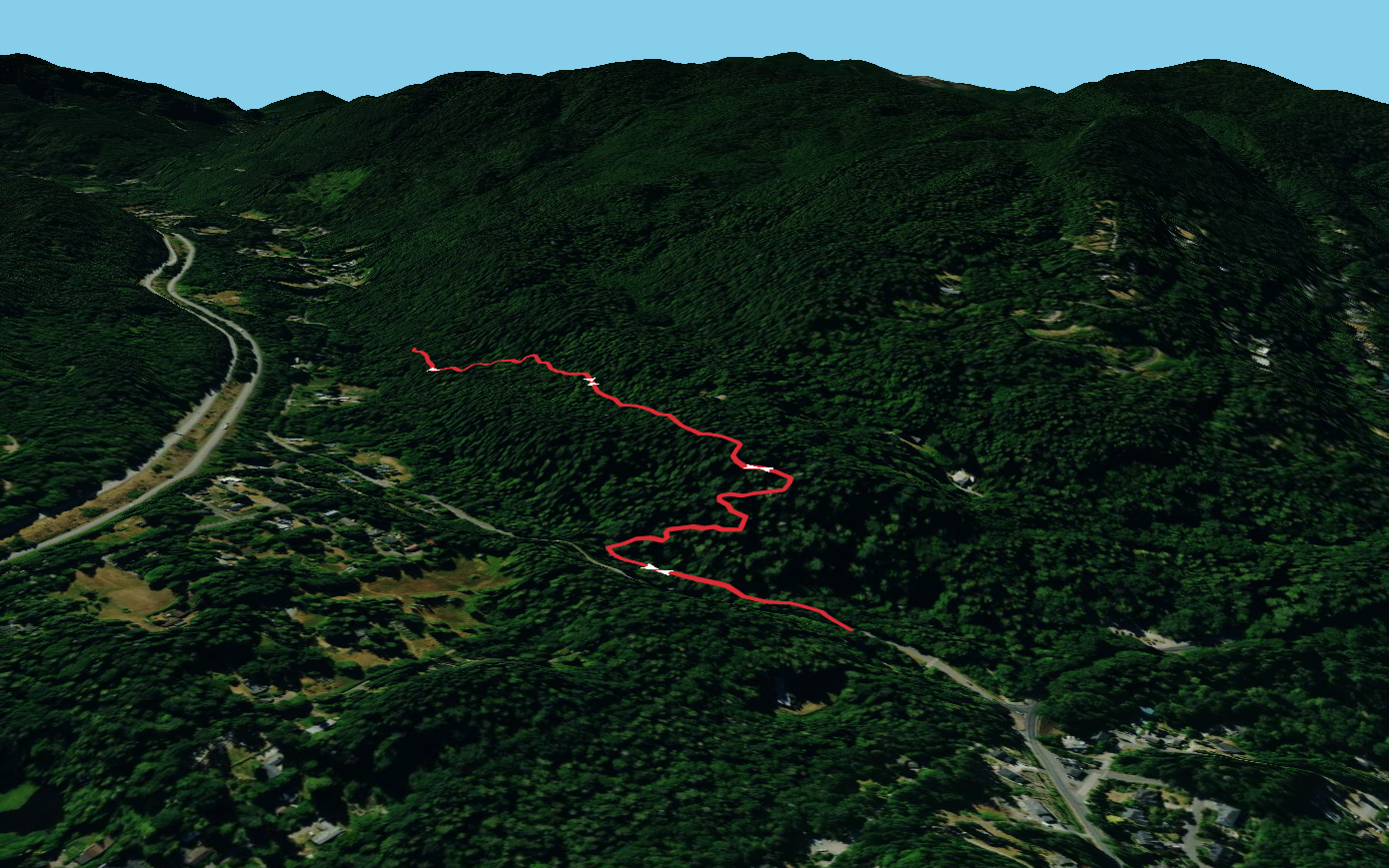 Chuckanut Falls Trail