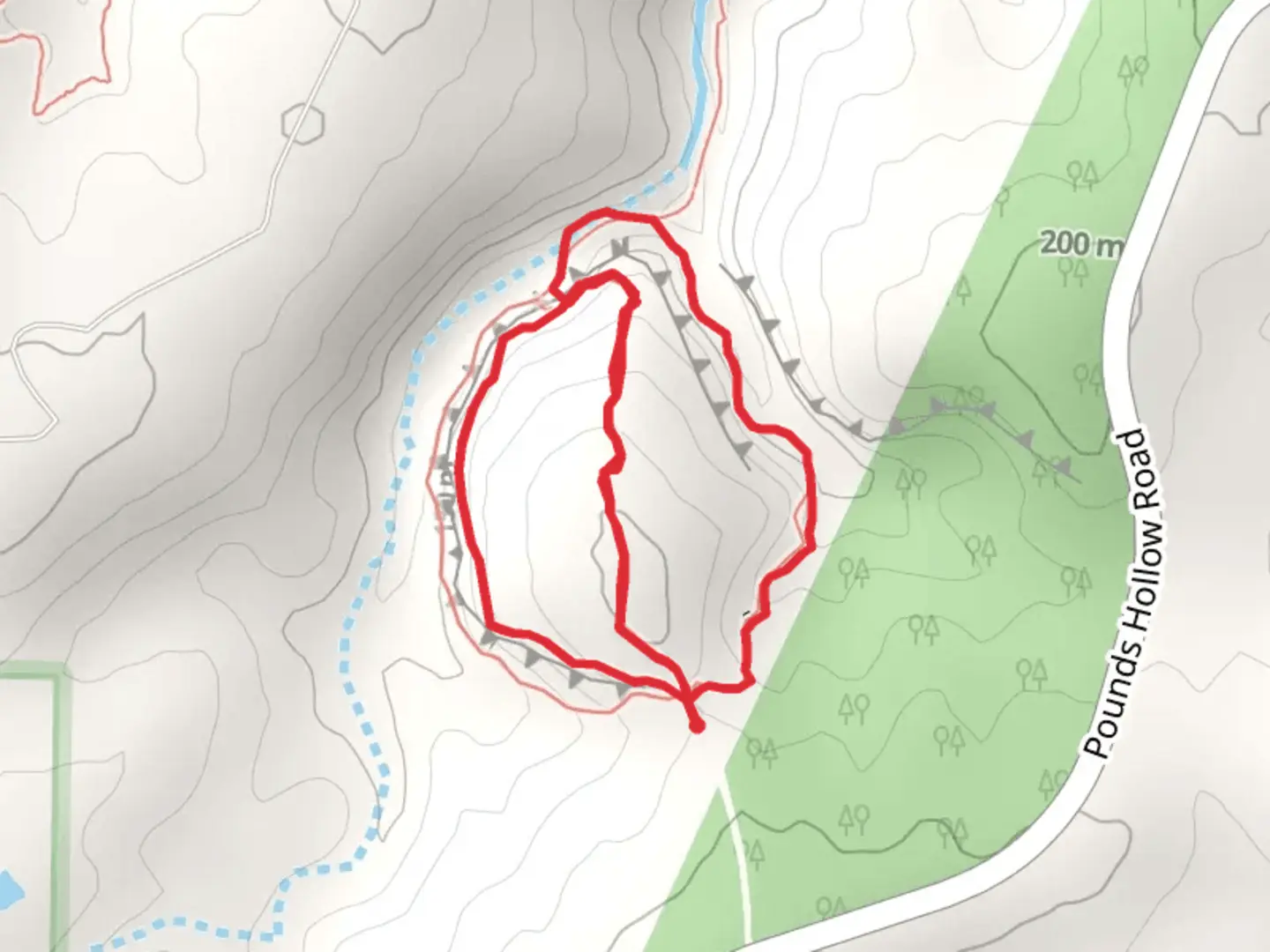 An image depicting the trail Rim Rock Loop Trail and its surrounding area.