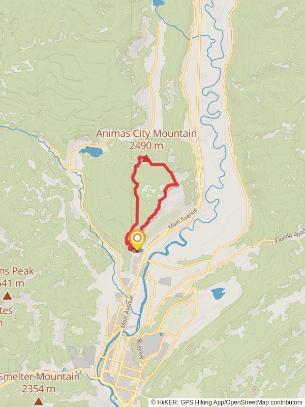 Animas Mountain Loop Trail