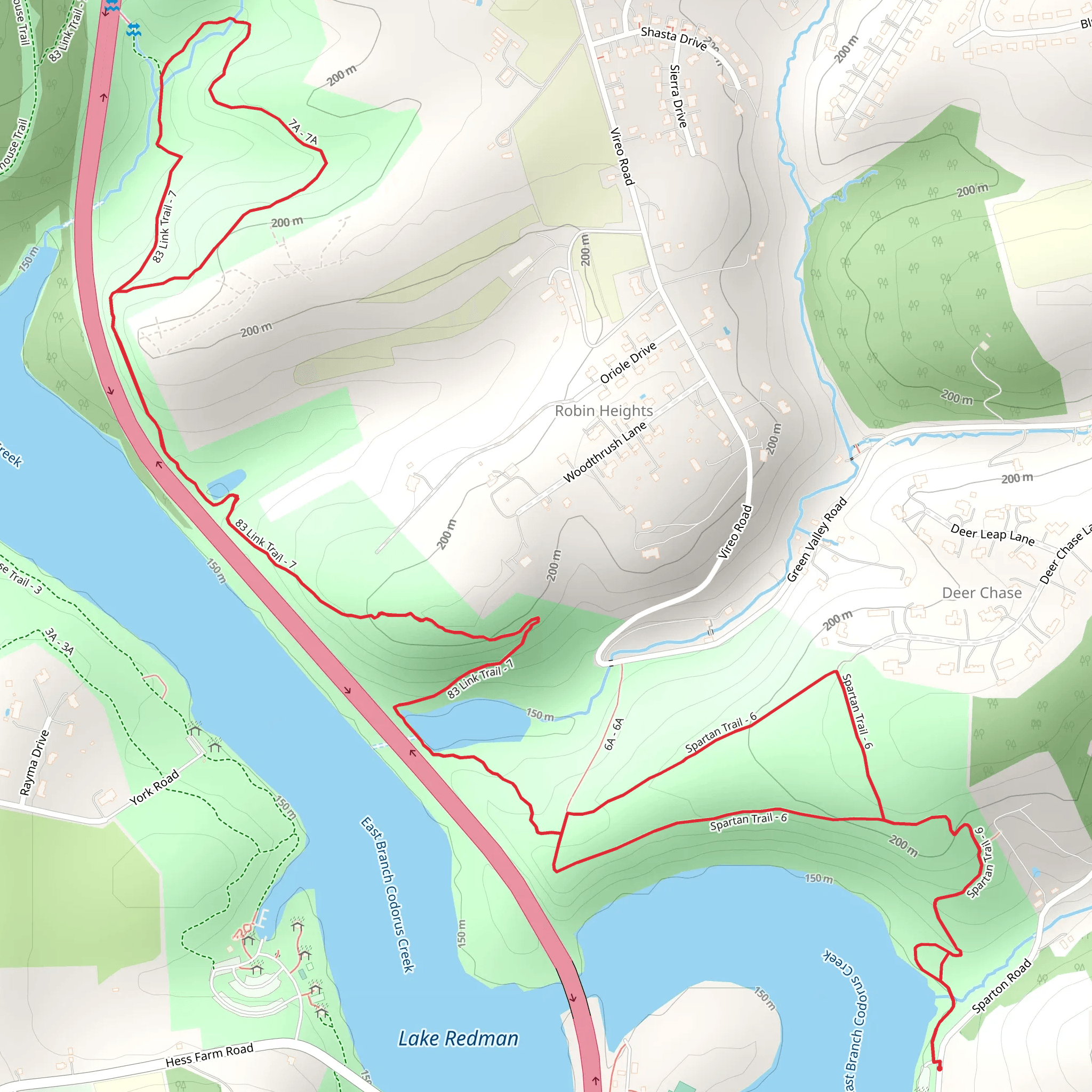 East Branch Codorus Creek Loop mobile static map