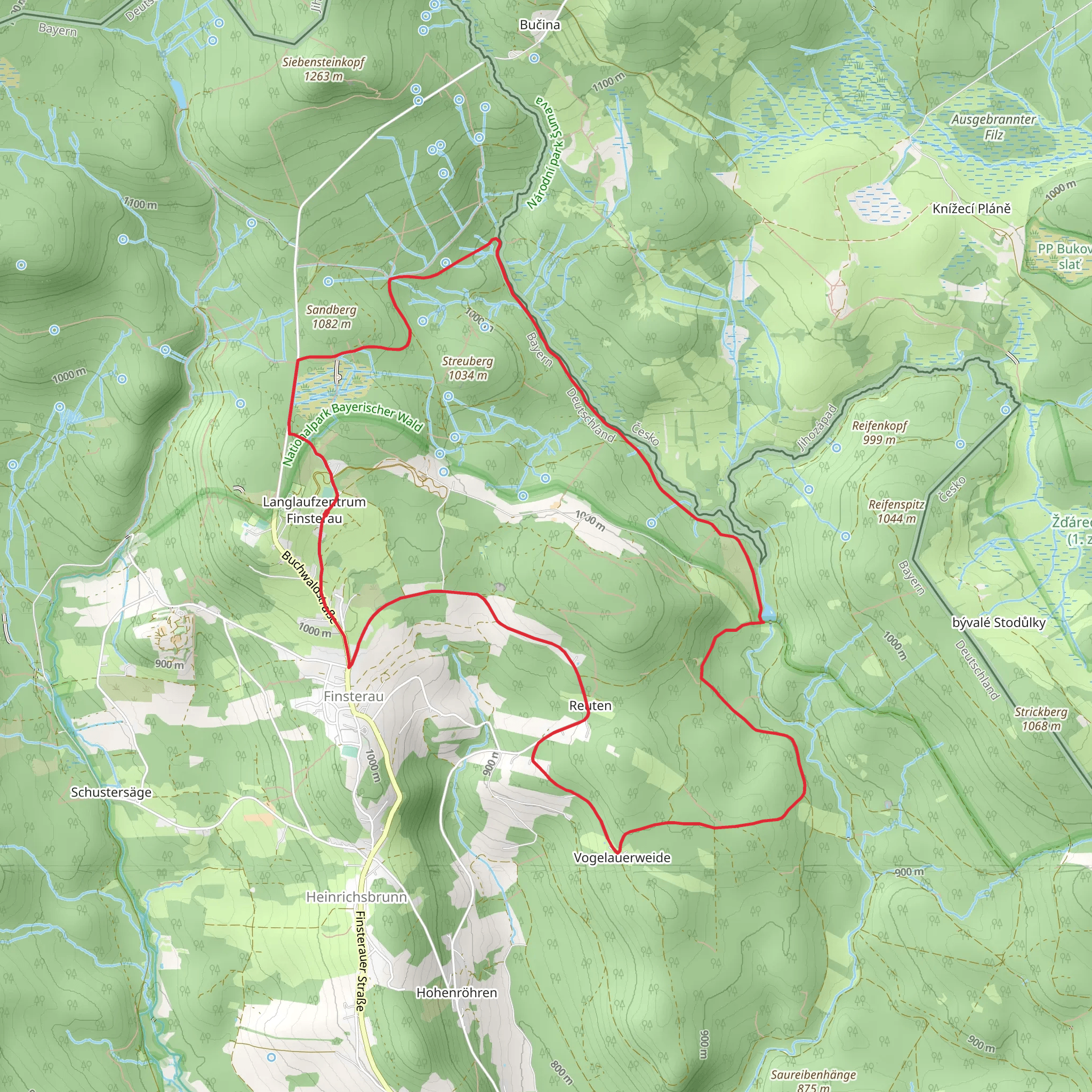 Schnecke and Soldanelle Loop mobile static map