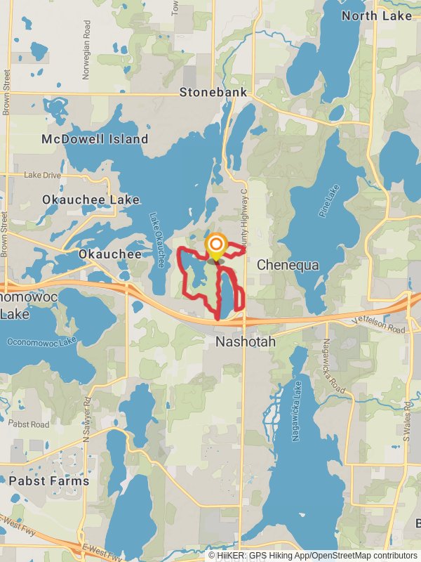 Grass Lake and Forest Lake Loop