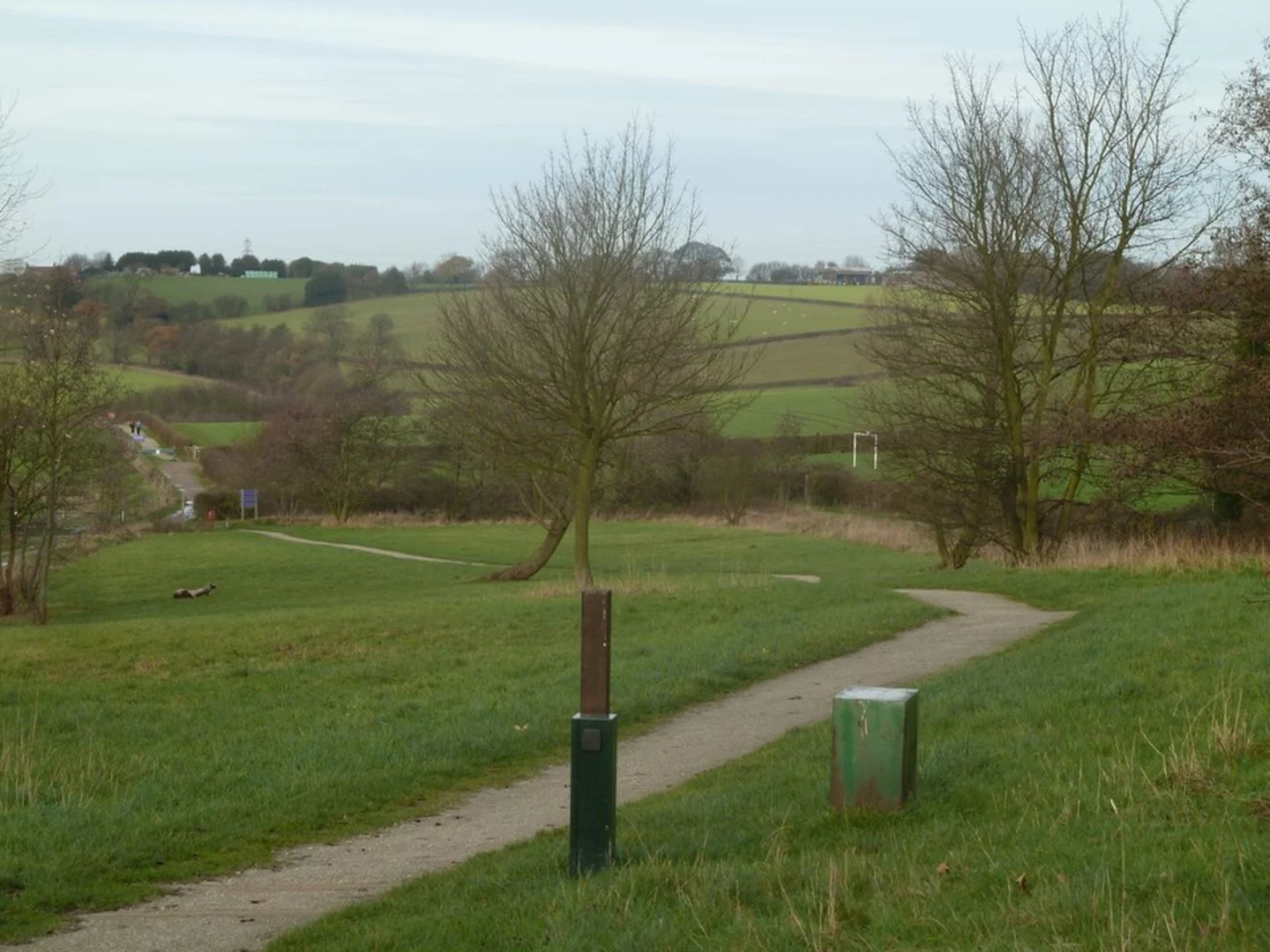 An image depicting the trail Tibshelf CIrcular Walk and its surrounding area.