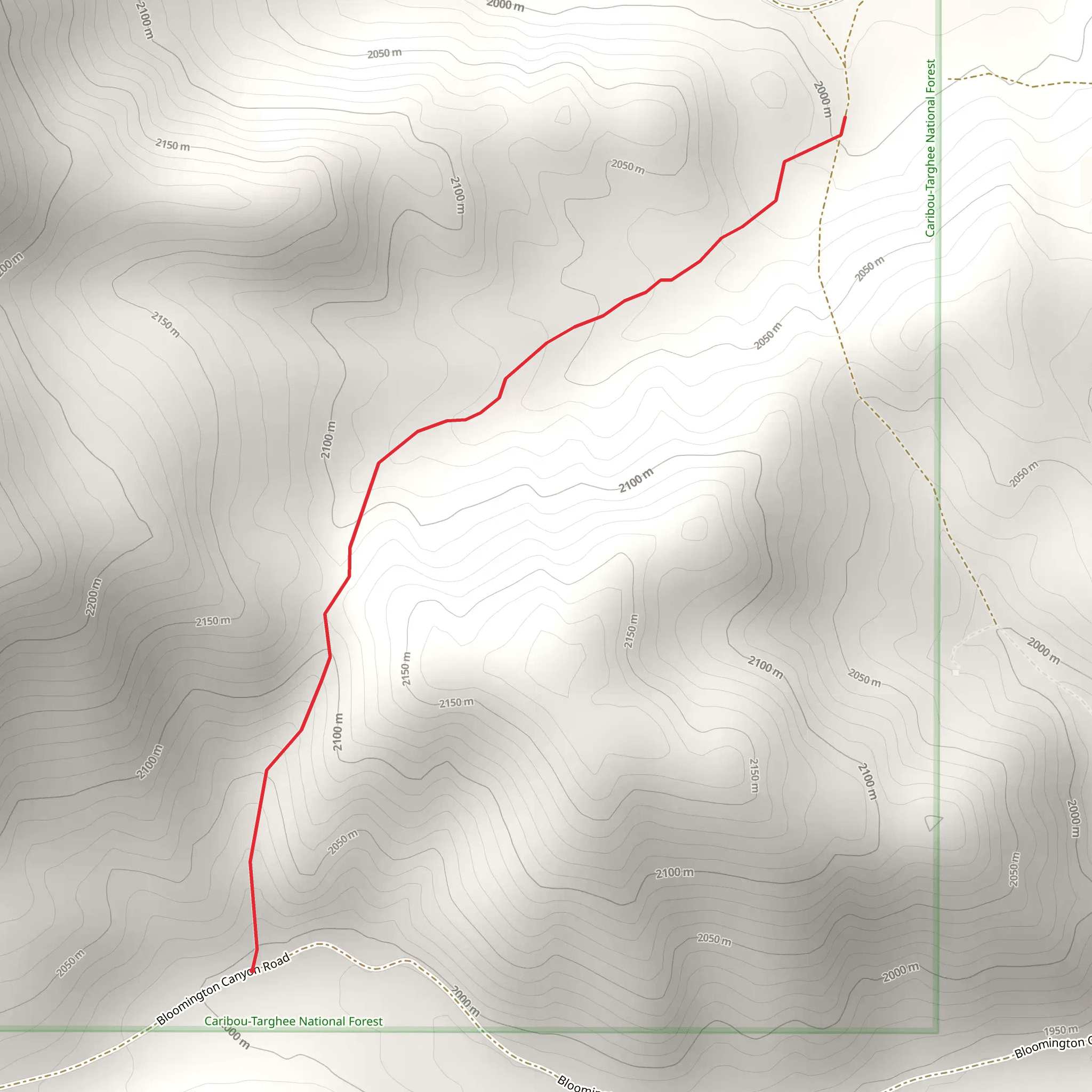 Telegraph Hollow mobile static map