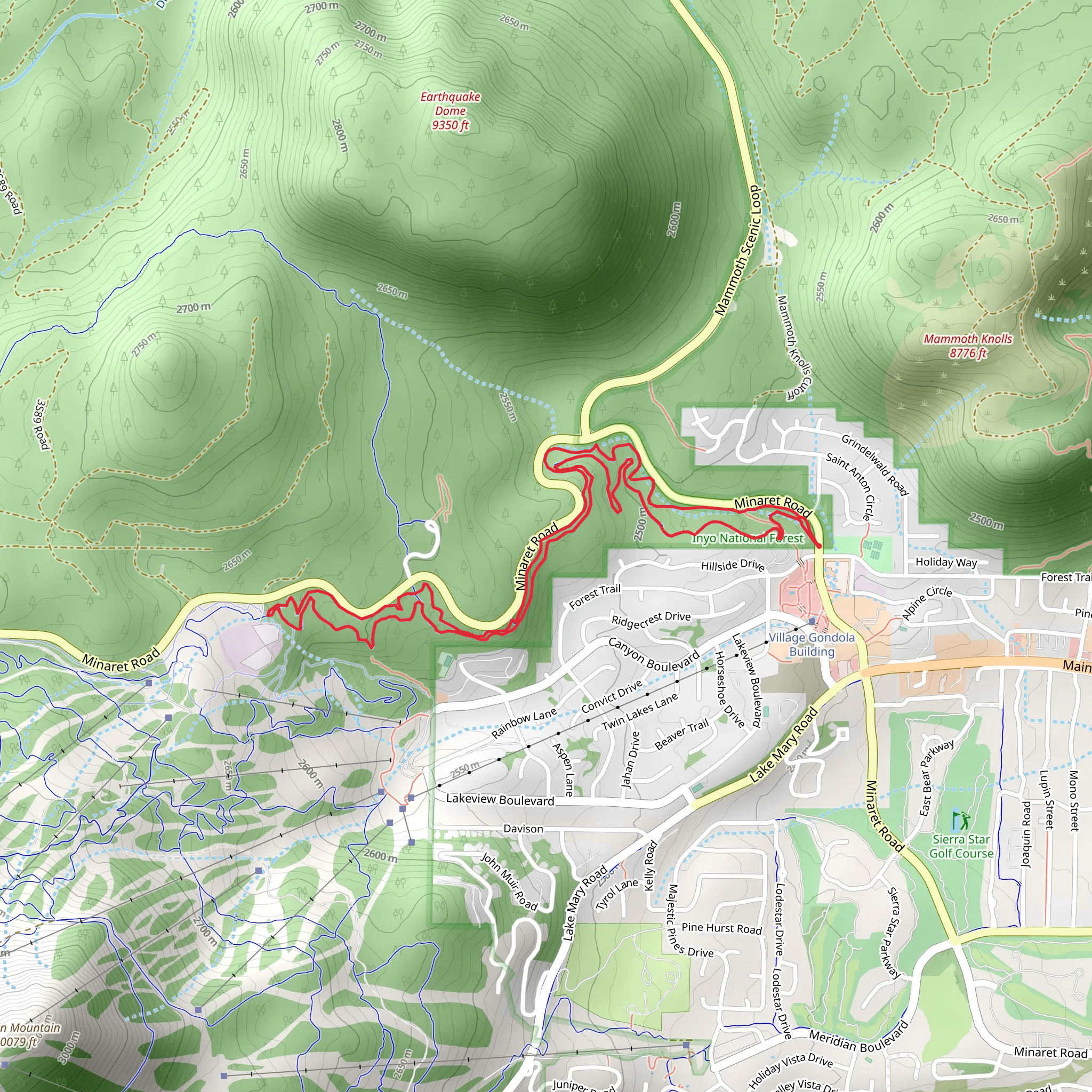 Uptown and Downtown Loop mobile static map