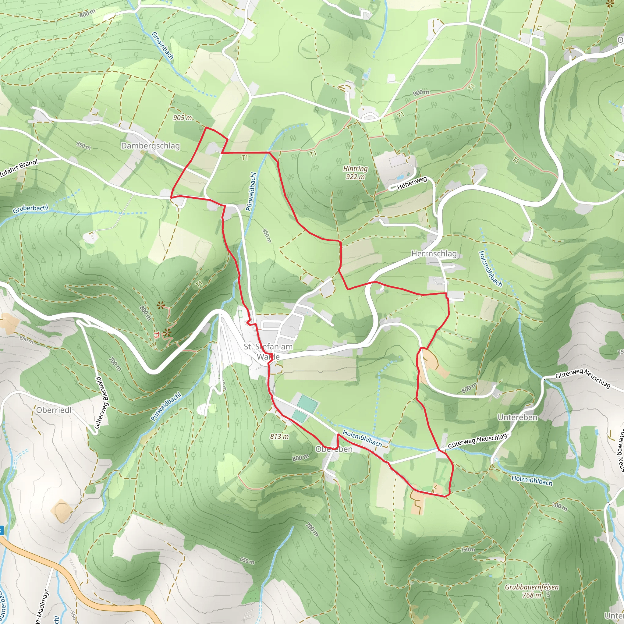 S4 Bankerlsteig mobile static map