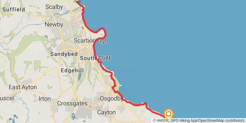 Wild Yorkshire Way stage 30 Map