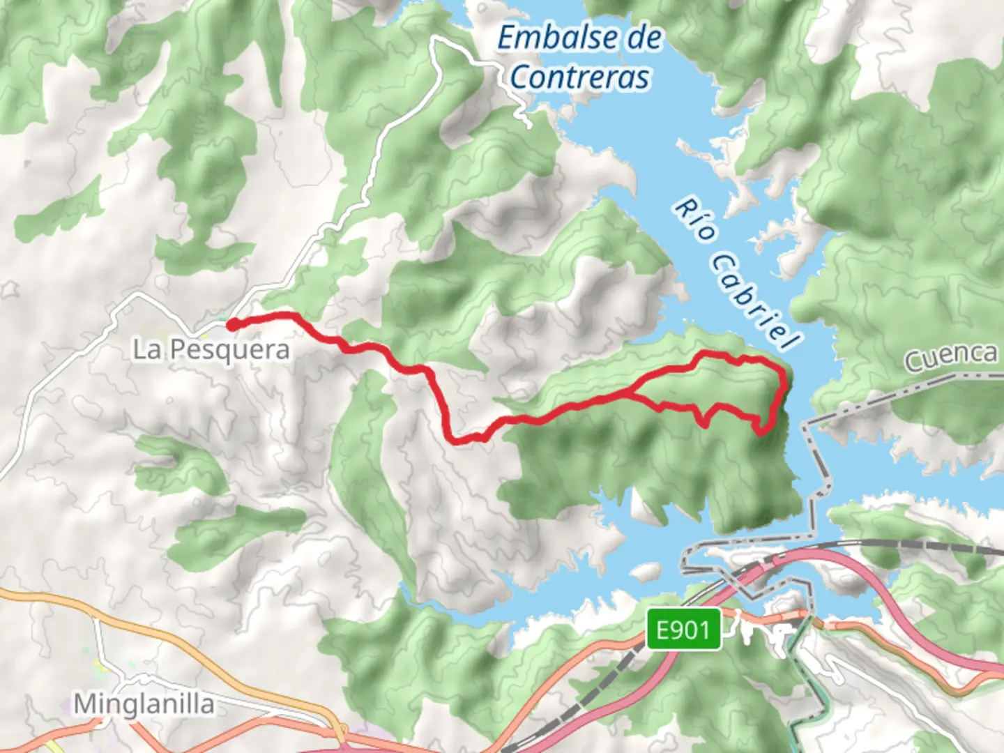 An image depicting the trail Pajazo Trail PR CU 57 and its surrounding area.