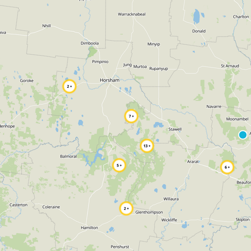 Rural City of Horsham Static Map