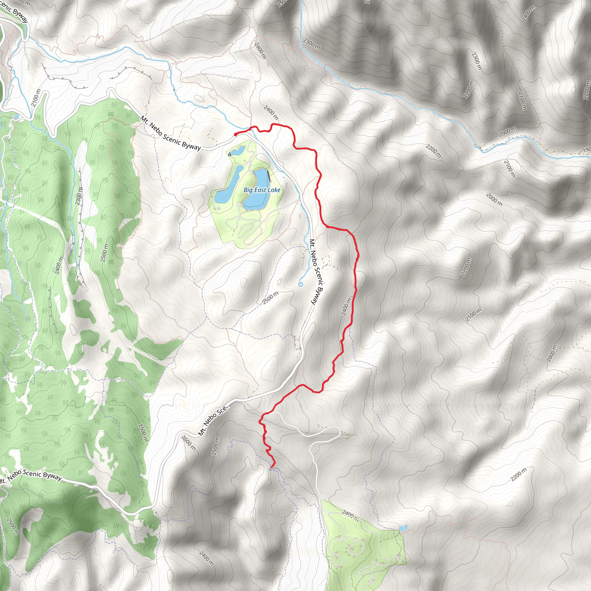 Blackhawk Trail mobile static map