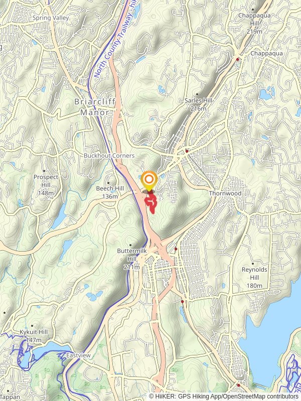 Pink Loop Trail - Graham Hills Park mobile static map