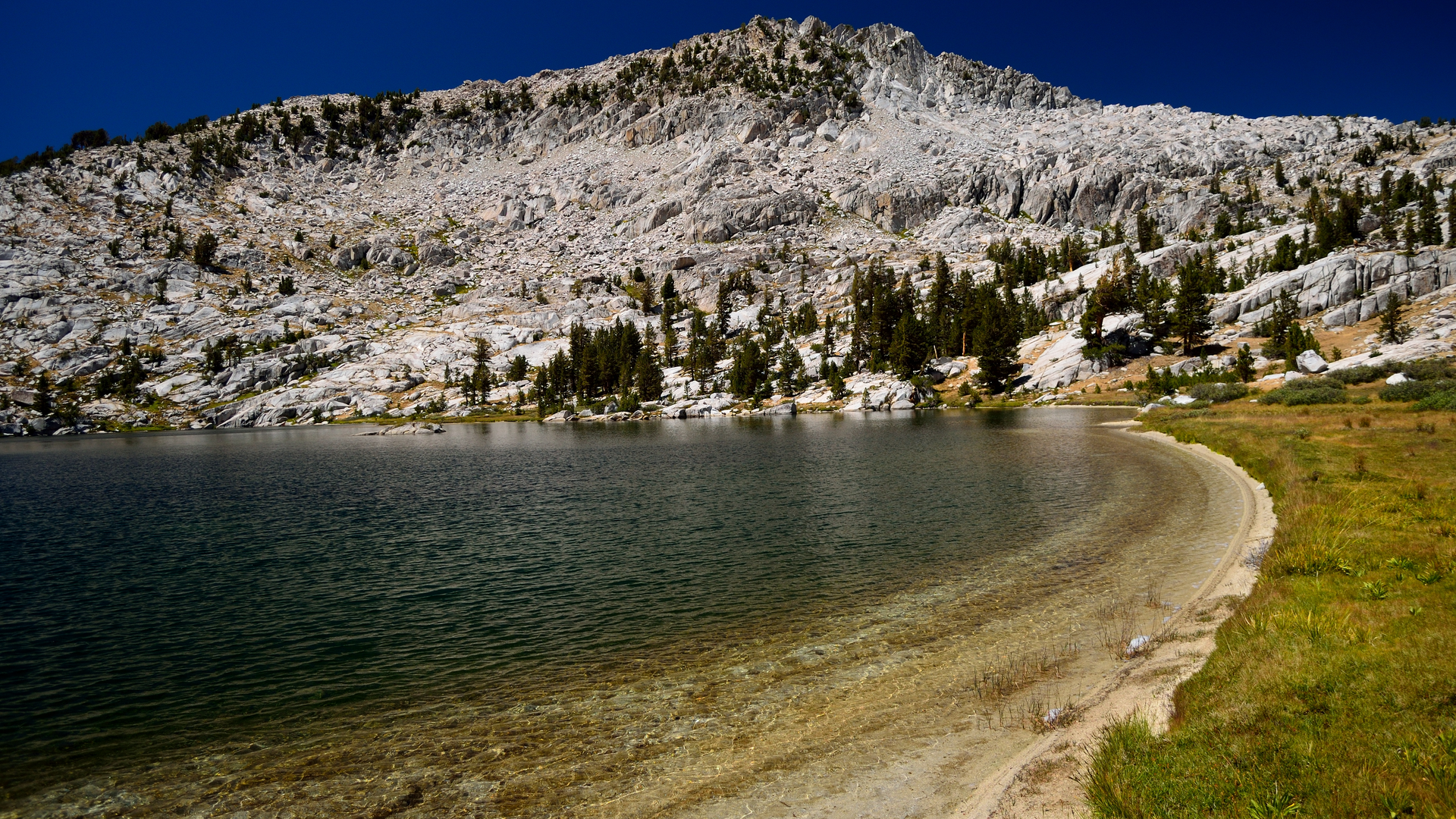 An image depicting the trail Grouse Lake Trail and Granite Pass via Copper Creek Trail and its surrounding area.
