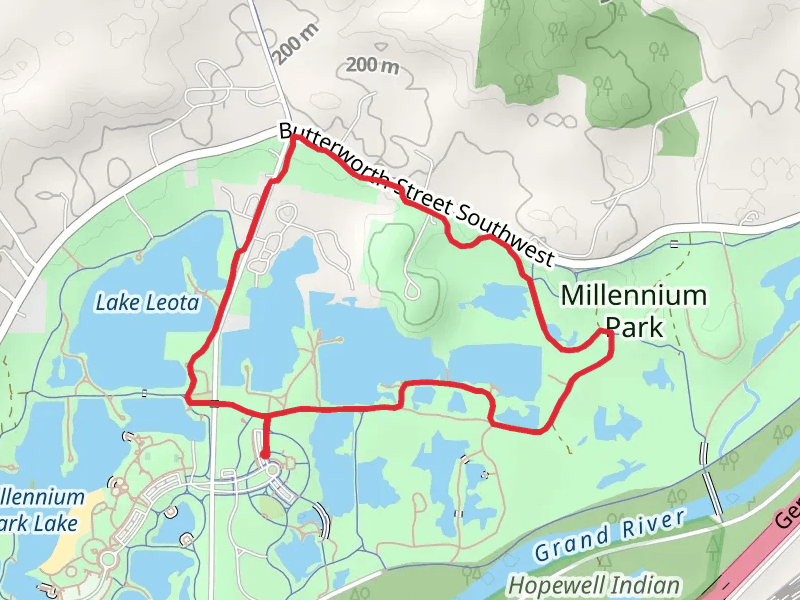 Millennium Park Meadows Loop - East