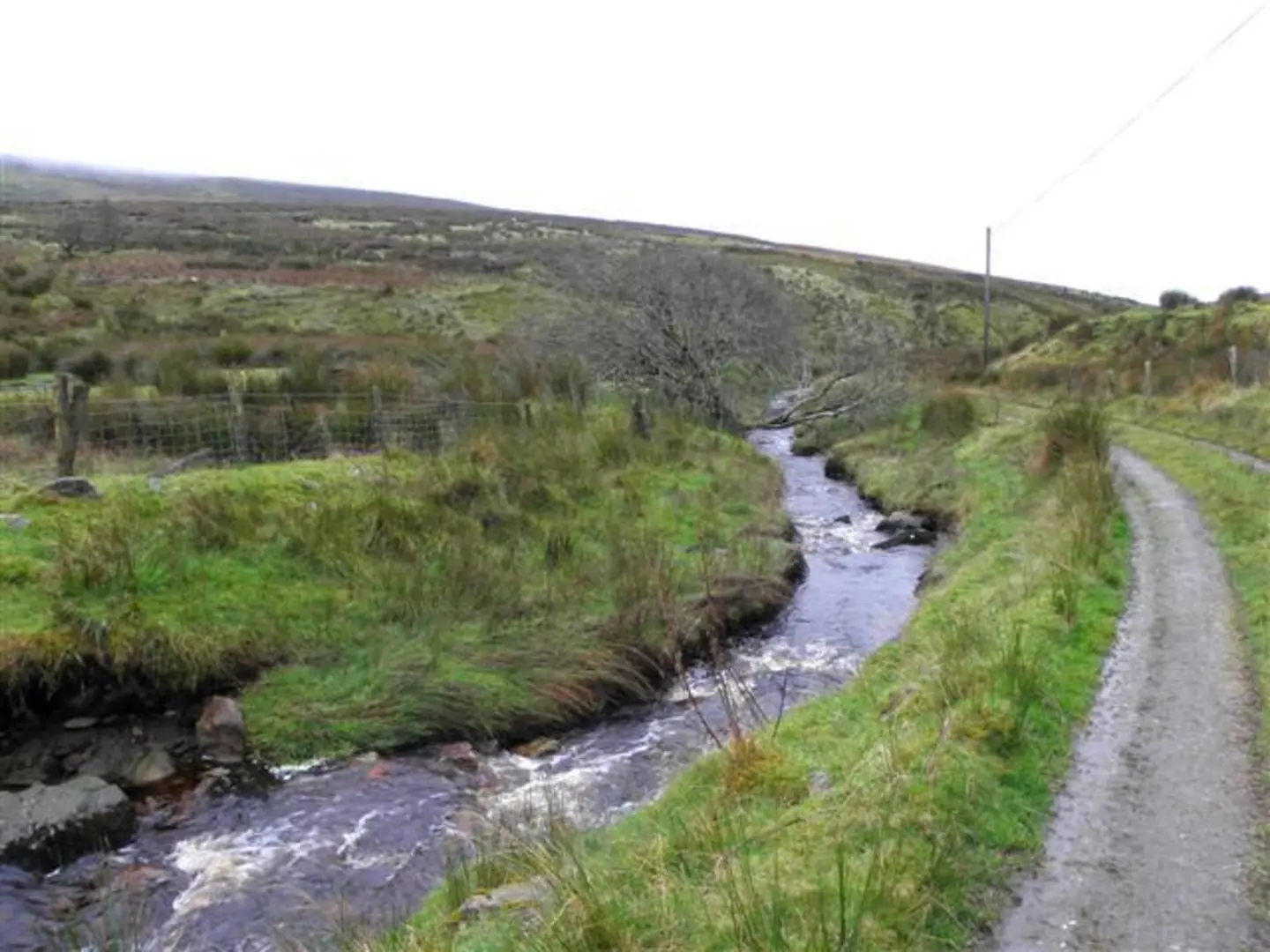 An image depicting the trail Crockbrack & Mullaghsallagh Loop from Gelngomma and its surrounding area.