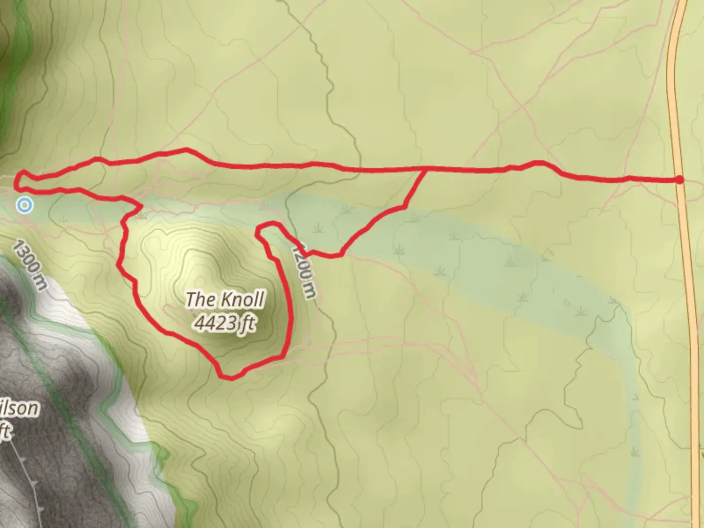 An image depicting the trail N Oak Creek and Chinle Loop Trail and its surrounding area.