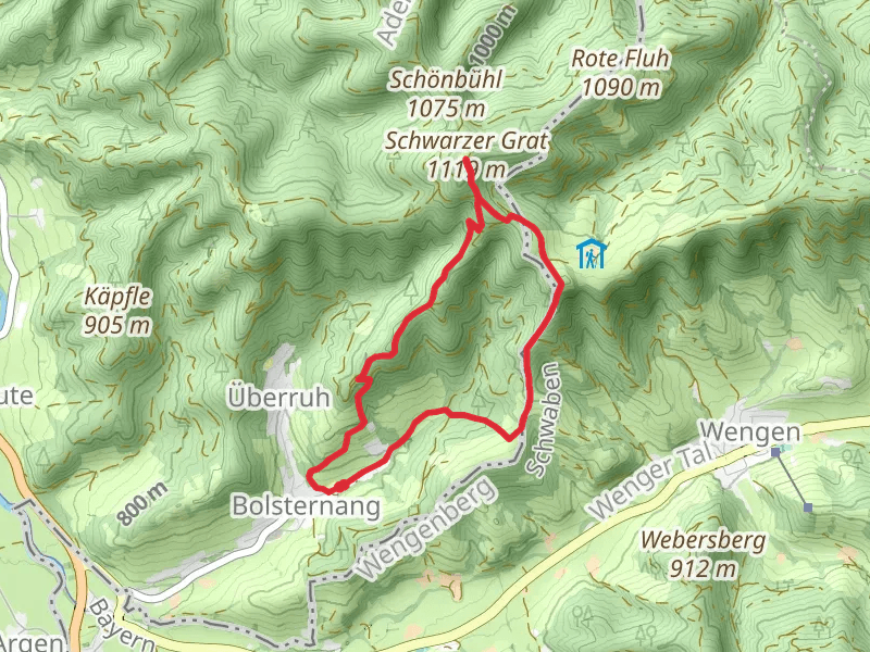 Schwarzer Grat and Raggenhorn Peak Loop via Adelegg Wandergebiet