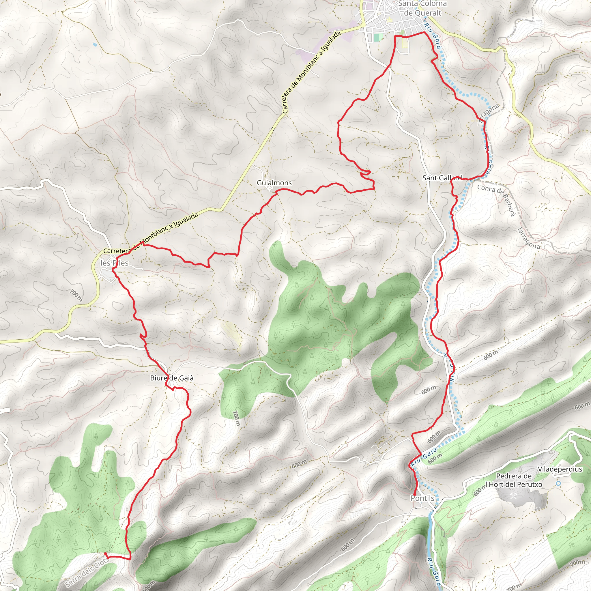 Pontils-Blure PR C 21-1 mobile static map