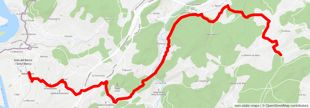 Ruta del Agua stage 2 Map