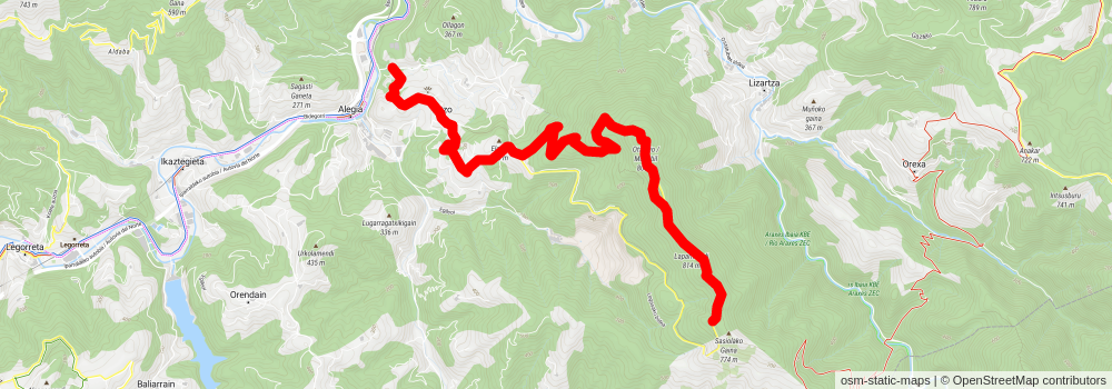 Altzomendi PR GI 113 stage 2 Map