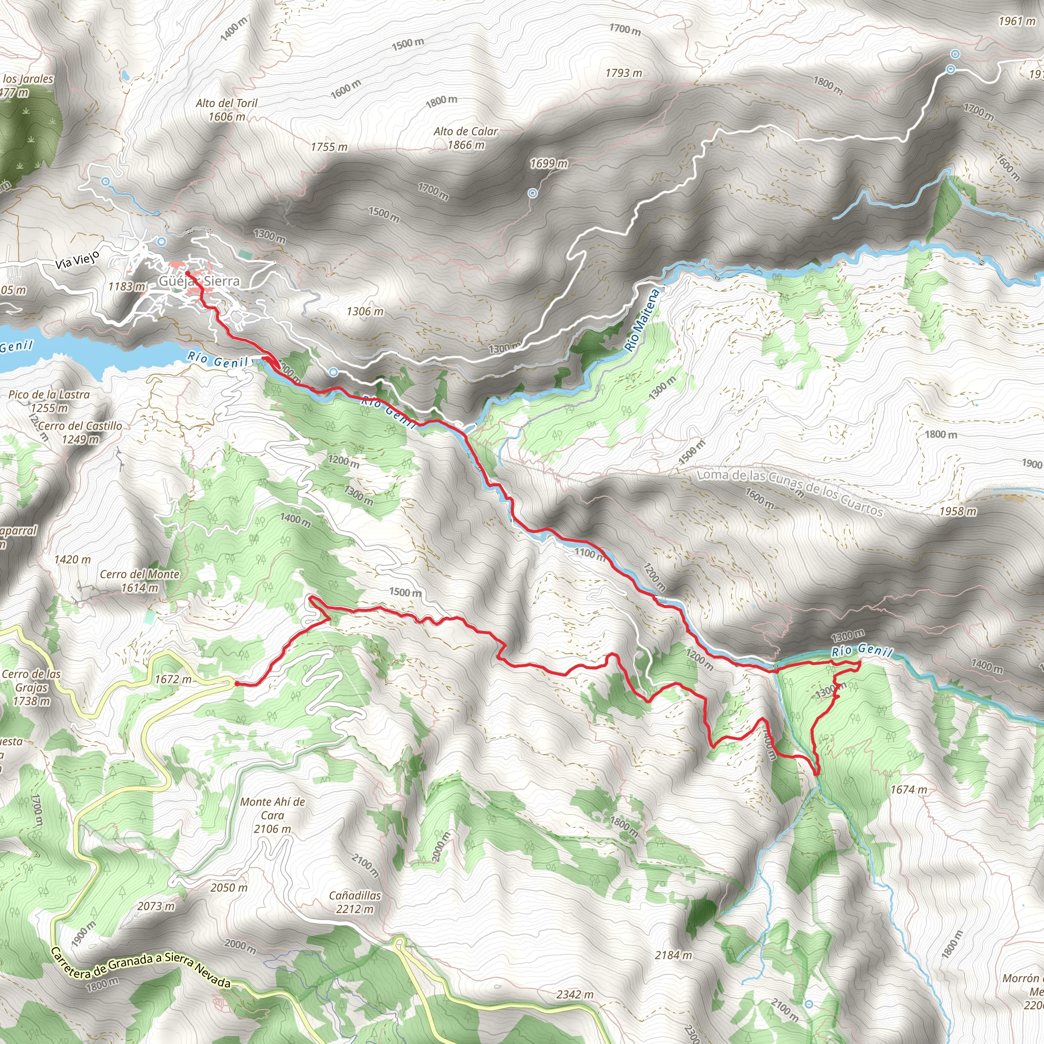 Centro de Visitantes El Dornajo - Güejar Sierra mobile static map