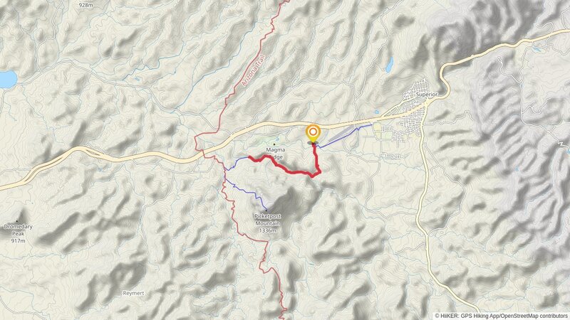 Perlite Road and LOST Trail