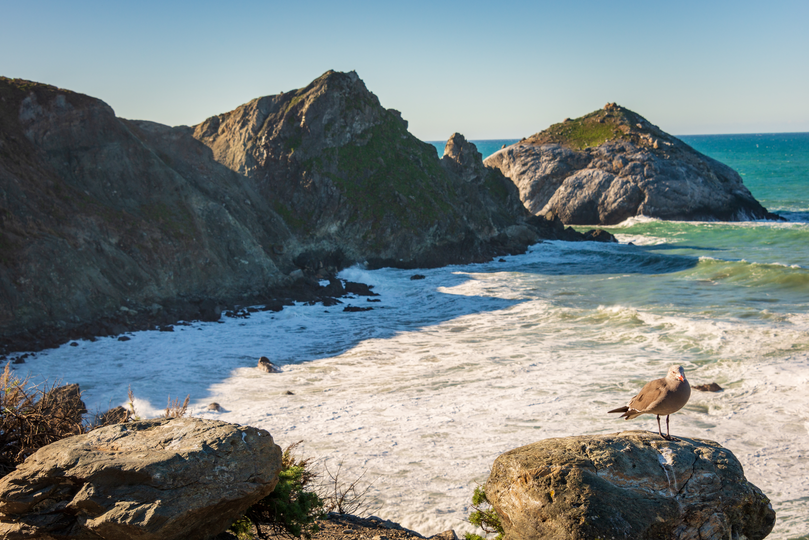 An image depicting the trail Big Sur River - Beach Trail and its surrounding area.