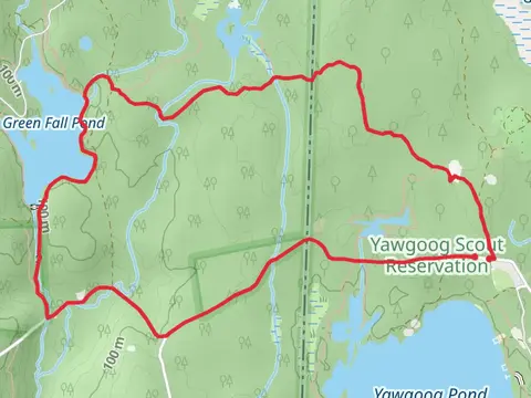 Freeman, Narragansett and Sand Hill Road Loop Trail