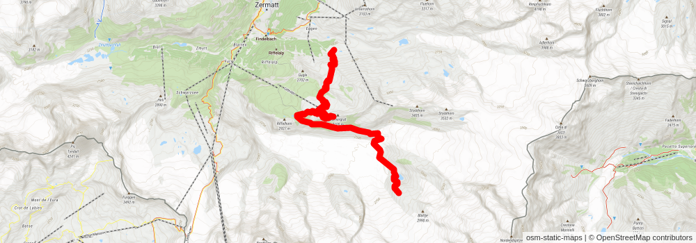 High-Altitude Trail stage 5 Map