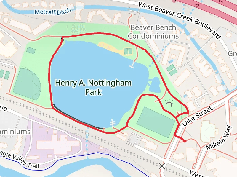 Benchmark Lake Reservoir Loop