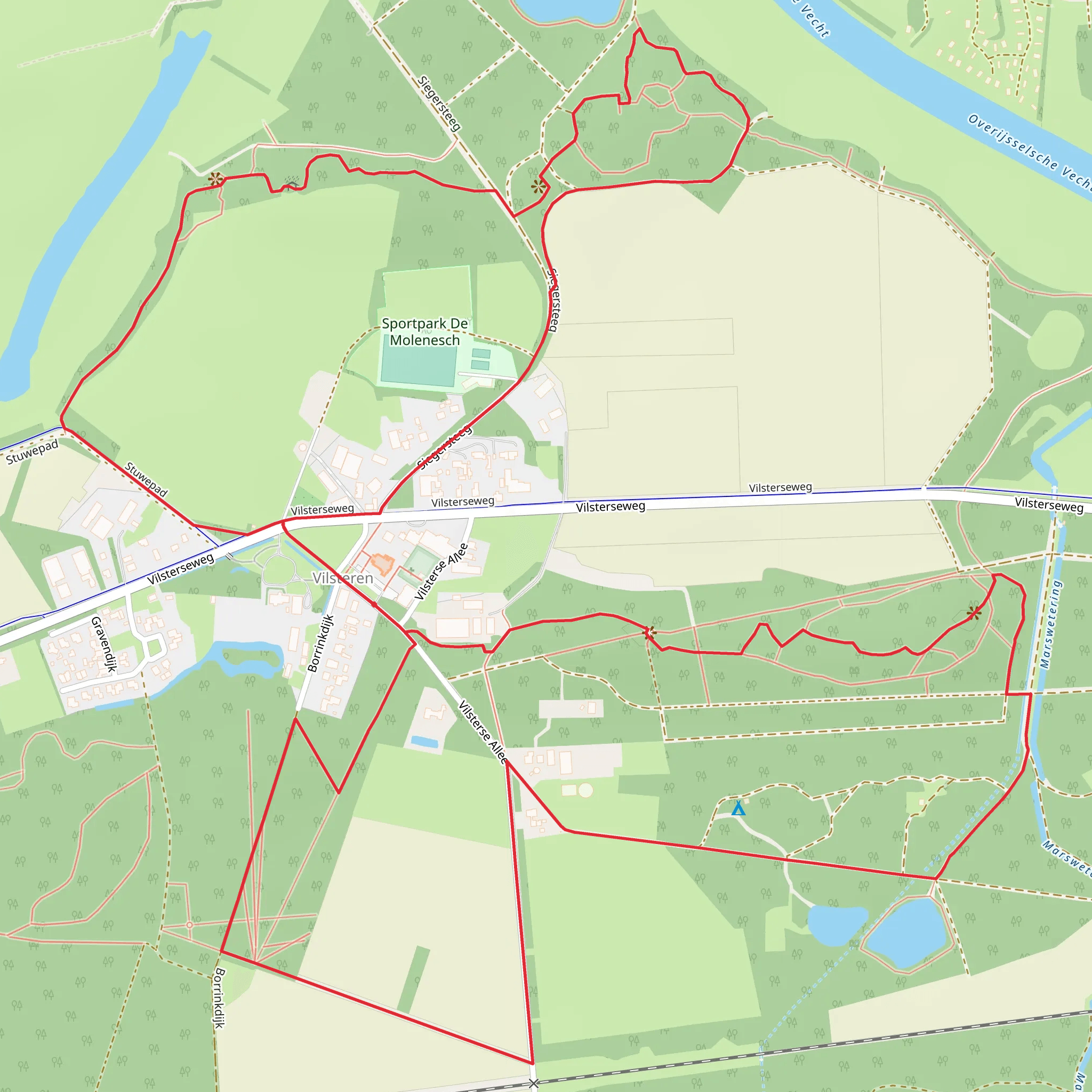 Molenesch and Erve De Bode Loop mobile static map