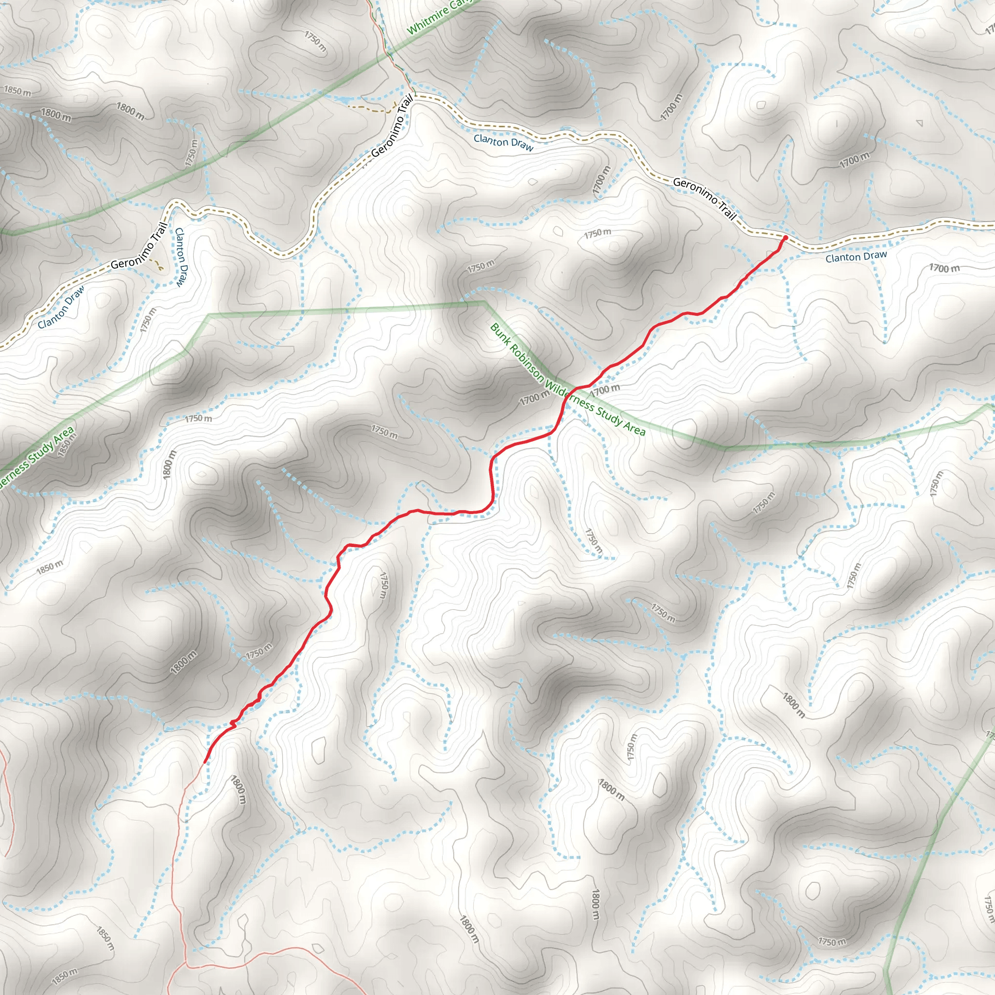Blackwater Hole mobile static map