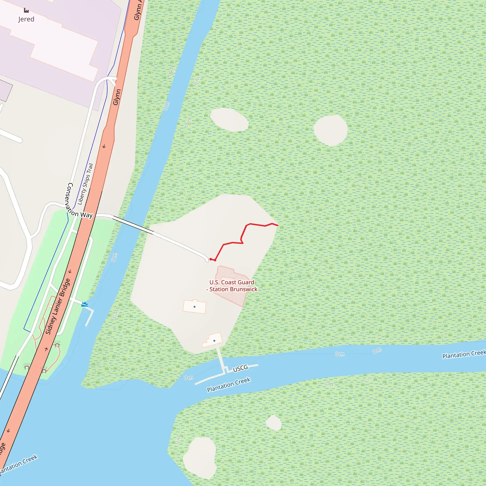 Earth Day Nature Trail mobile static map