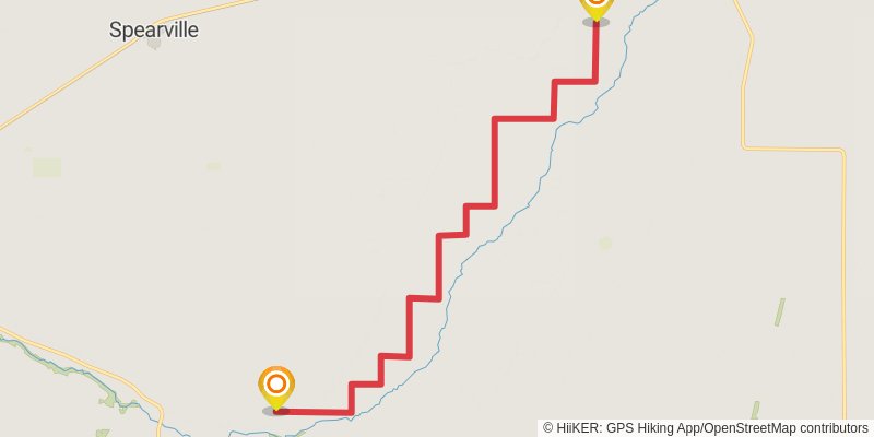 American Discovery Trail - South stage 60 Map