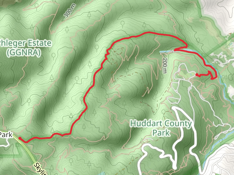 Crystal Springs Trail and Richards Road Trail
