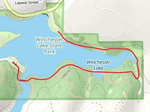 Lake Shore Trail - Winchester Lake