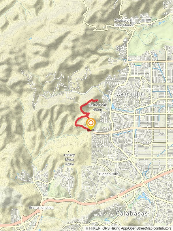 Castle Peak and Hunter Allen Trail
