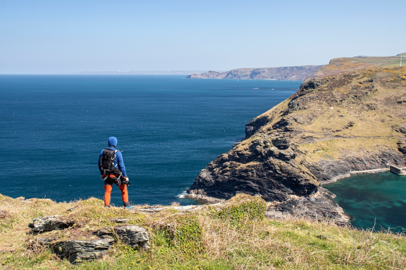 An image depicting the trail Boscastle Farm Shop - Minster Church and its surrounding area.