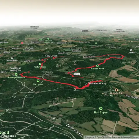 Circular Walk around Holmbury St Mary