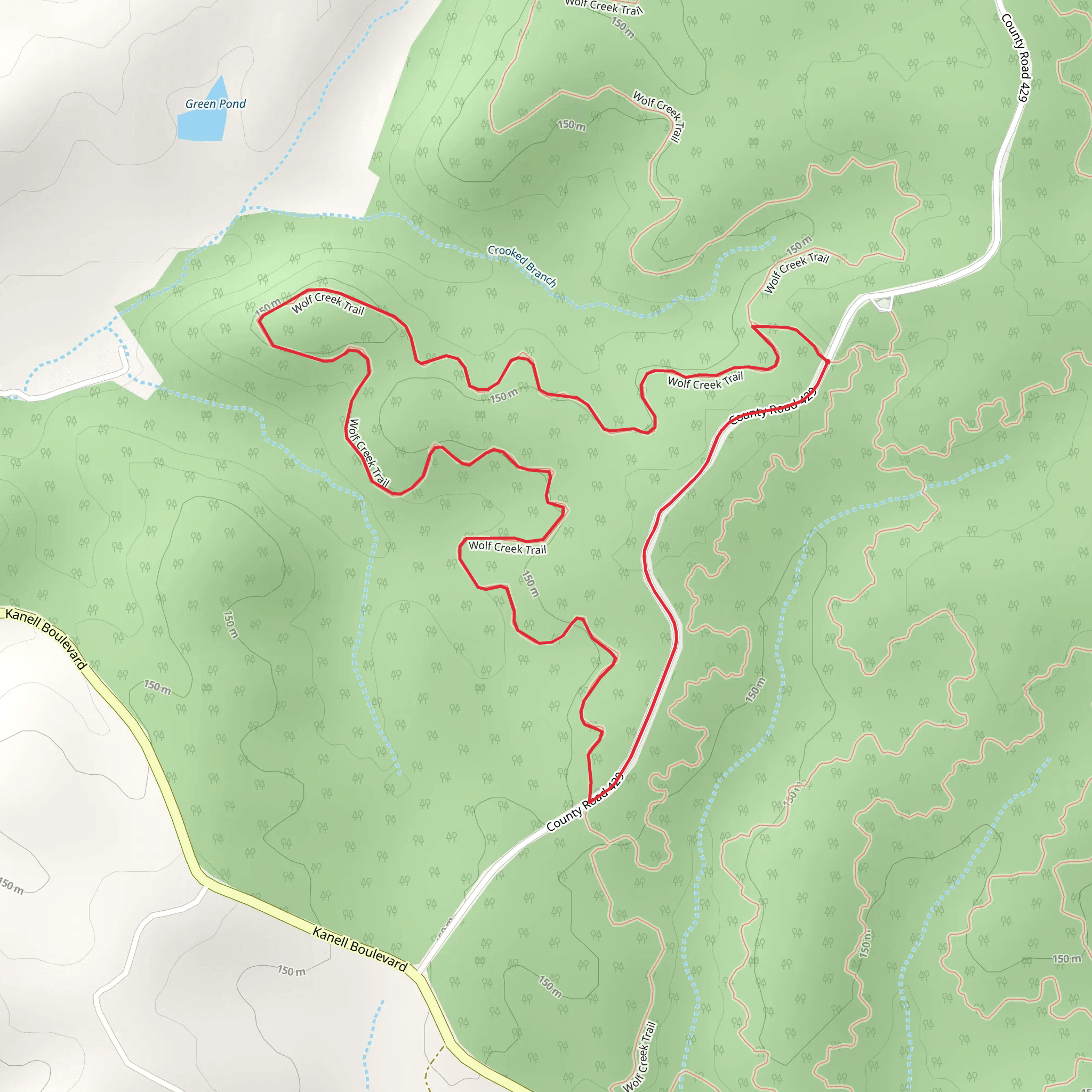County Road 429 Loop mobile static map