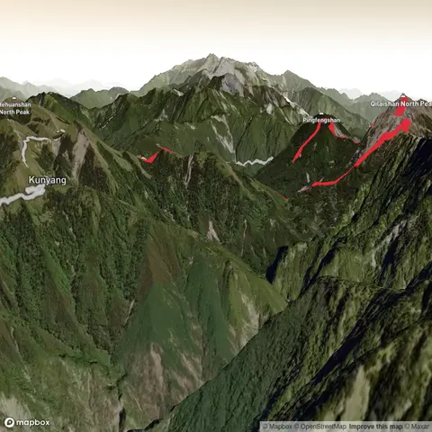 Qilai Shan North Peak