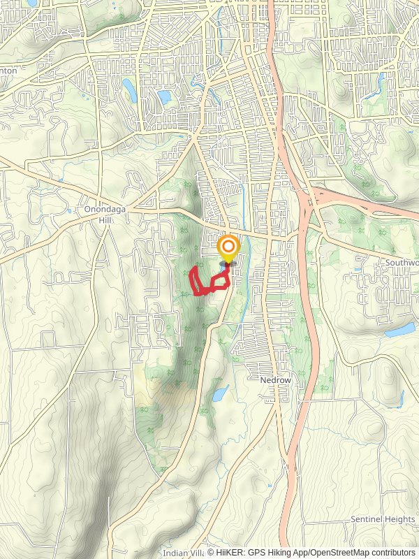 Rand Tract Park Loop via Webster Pond