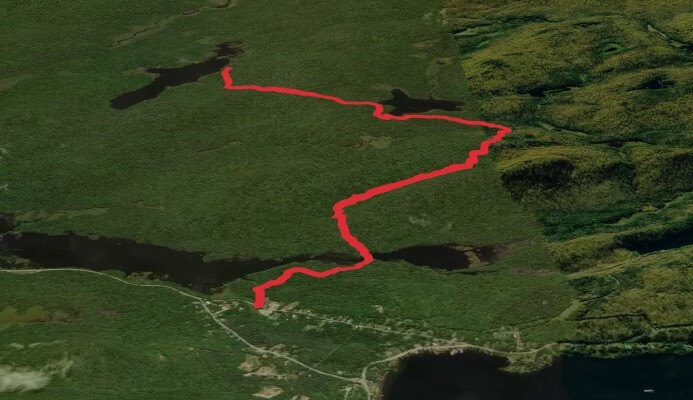 Cascade Pond and Stephens Pond Trail