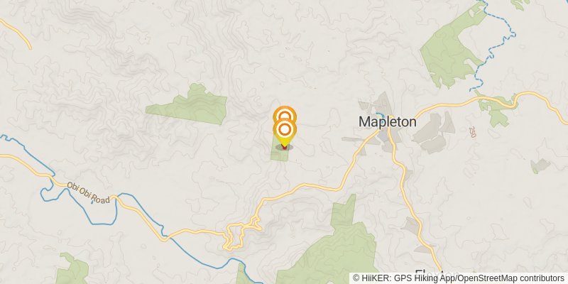 Sunshine Coast Great Walk alt 1 Map