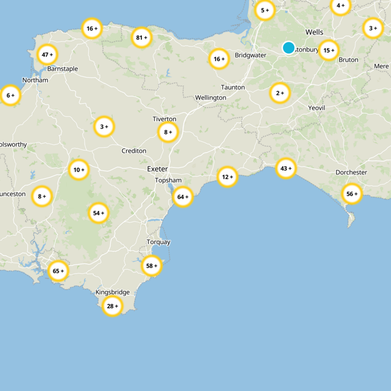 Budleigh Salterton Static Map
