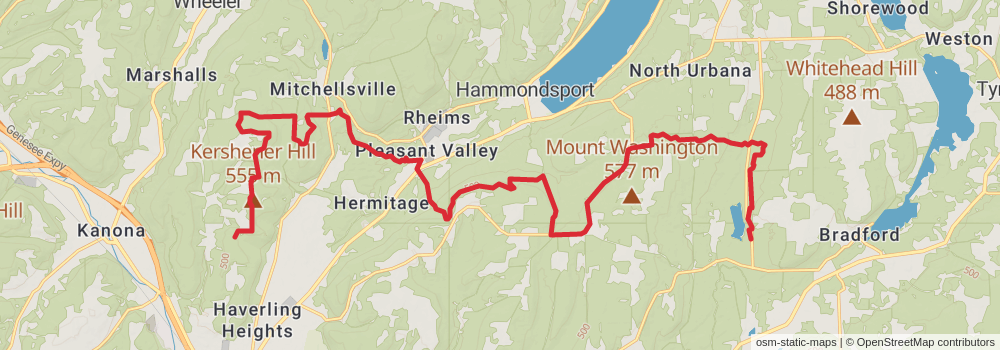 American Perimeter Trail - Northern Appalachian Primary stage 43 Map