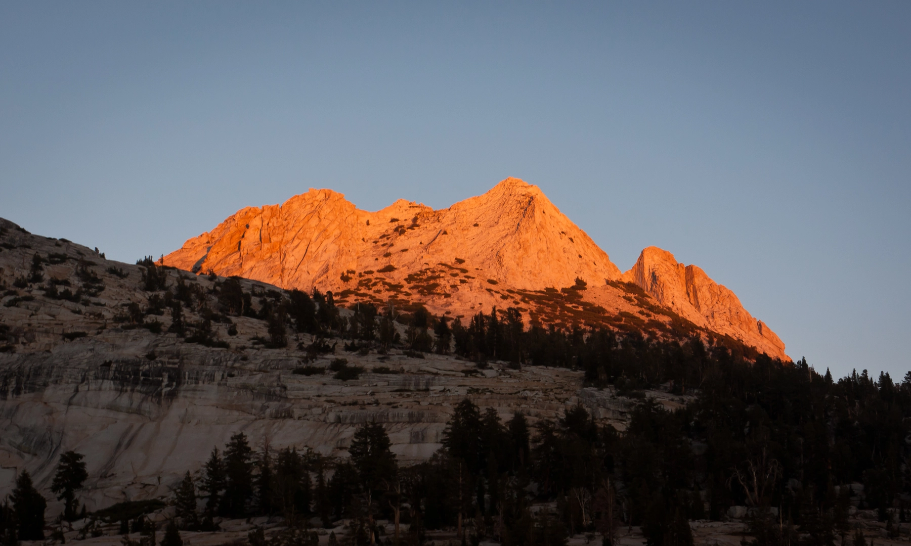 An image depicting the trail Echo Peak-1, Echo Pass via BUdd Lake Trail and its surrounding area.