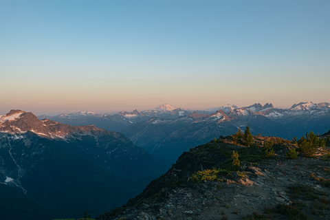 An image depicting the trail Langille Ridge Trail and its surrounding area.