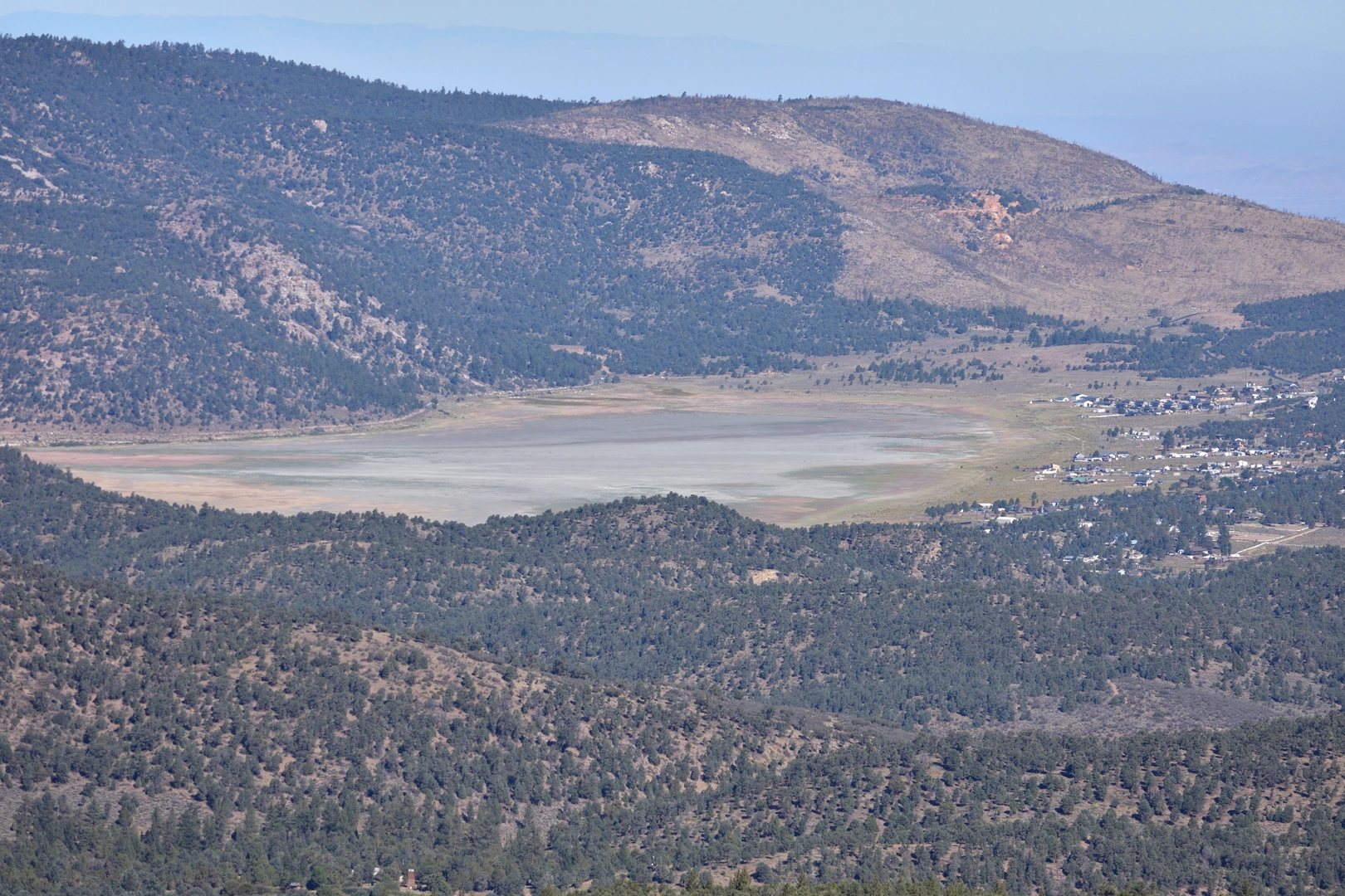 An image depicting the trail Eye of God via PCT and Burns Canyon Road and its surrounding area.