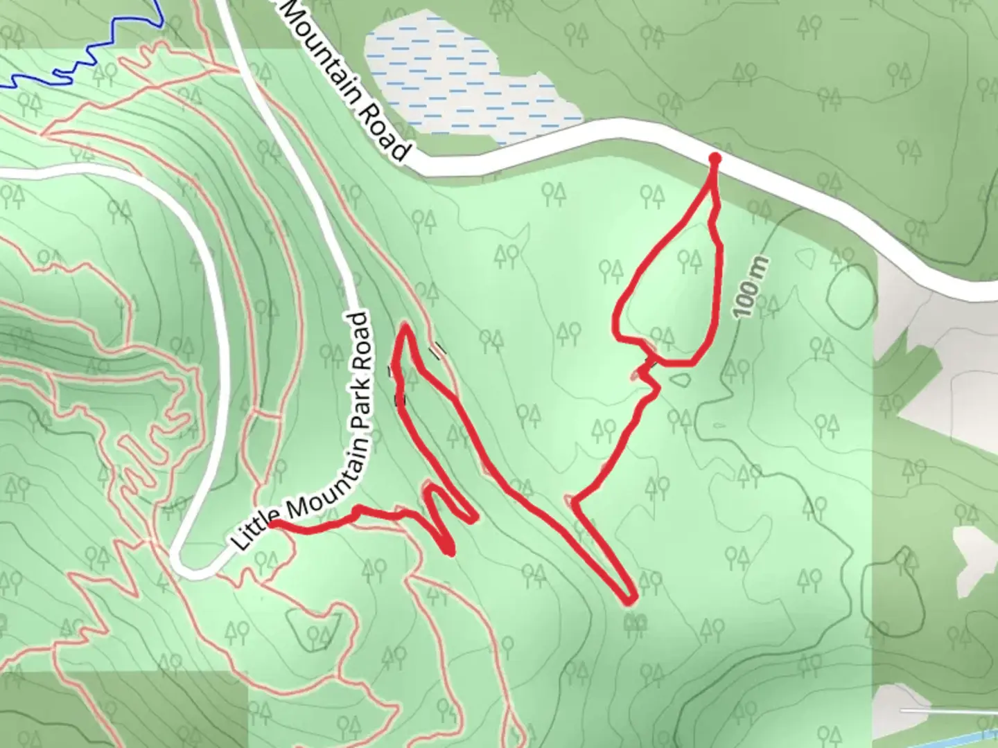An image depicting the trail Nature, Cairn and Sidekick Loop Trail and its surrounding area.