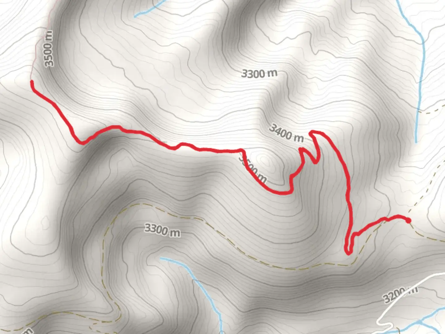 An image depicting the trail Lime Creek Road and its surrounding area.